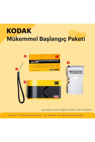 Kodak Mini 2 Era - Siyah Filmli Fotoğraf Makinesi