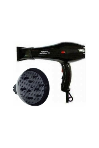 Powertec TR-901 Profesyonel Saç Kurutma Makinesi + Vigo Başlık