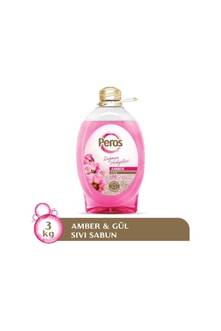 Doğanın Hediyeleri Amber & Gül Sıvı Sabun 3000 G