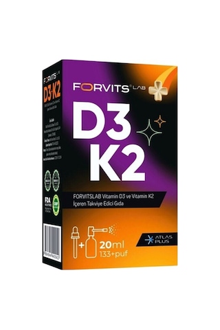 Vitamin D3k2 Sprey 20ml