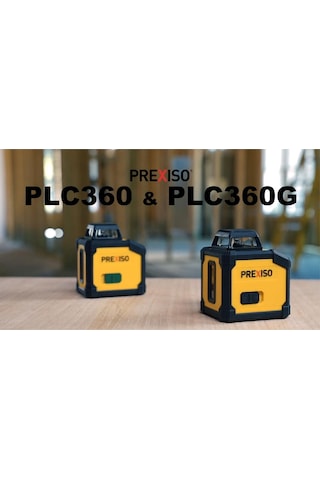 Prexiso PLC360G 360 Lazer Terazi Yeşil Çizgi Lazeri Hizalama