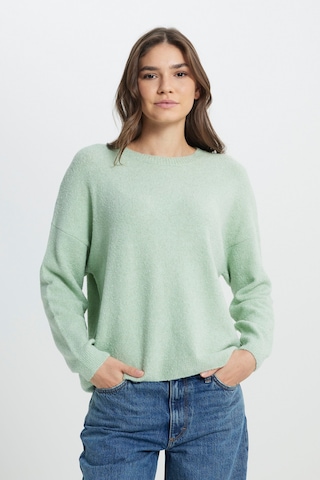 Wrangler Regular Fit Normal Kesim Mint Yeşili Triko Kazak W242710303 Mint