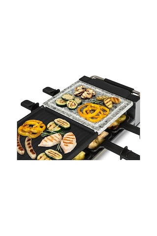 Klarstein Bistecca Raclette Grill 1200 W Taş Izgara ve Barbekü