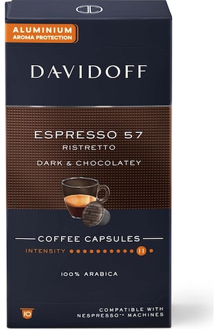 Davidoff Nespresso Uyumlu Kapsül Kahve Seti Espresso - Rich - Intense Kapsül Kahve