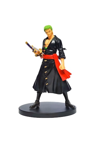 One Piece Roronoa Zoro Anime Aksiyon Figürü - 18 Cm Detaylı Model