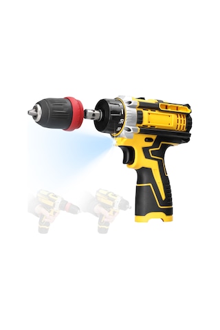 Symbee 12v 2'li Kablosuz Matkap Vidalama Makinesi - Hızlı Soğutma, Bit Yuvalı, Geniş Kullanım Alanı