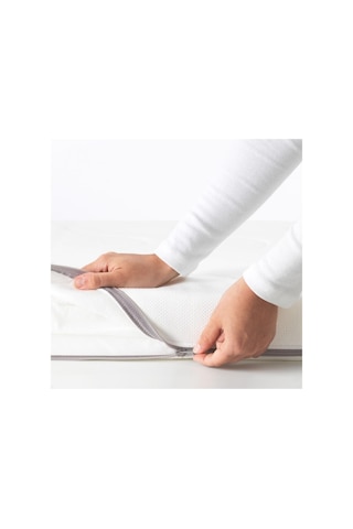 Bebek Yatağı Krummelur Beyaz Meridyendukkan 60x120 Cm, 8 Cm Kalınlık