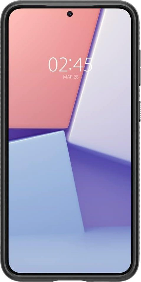Spigen Galaxy S23 Plus İle Uyumlu Kılıf Liquid Air Matte Black Siyah