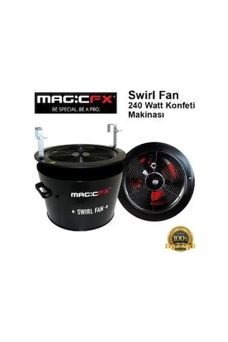 Magicfx Swirl Fan 240 Watt Konfeti Makinası