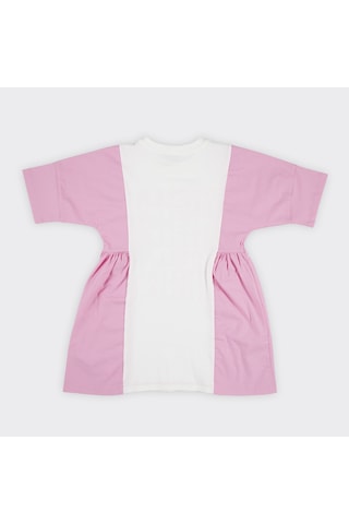 Kız Çocuk Baskı Detaylı Elbise 2411gk26004-4584 001