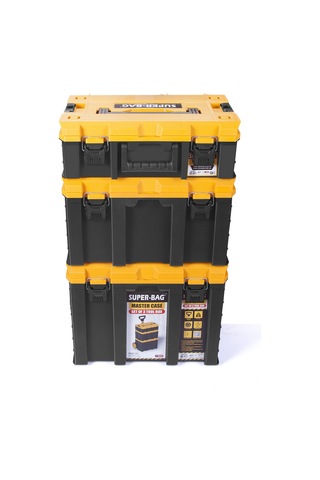 Super-bag S-m-l Master Case 3'lü Set Takım Arabası Asr-6030