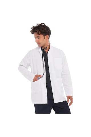 Hakim Yaka Doktor Önlüğü Öğretmen Hemşire Erkek Önlük Kısa Önlük
