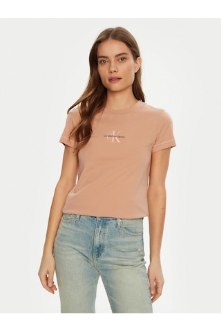 Calvin Klein Calvın Kleın Kadın T-shırt J20j223563-tgw Pembe