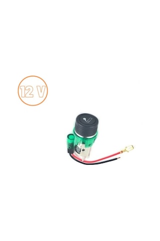 Yeşil Işıklı Çakmak 12V / Icca10 (541336960)