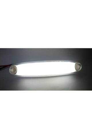 Ahmet Otomotiv 8 Adet Neon Parmak Led Lamba Beyaz 12 V 24 V