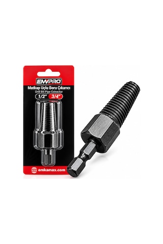 Matkap Uçlu Boru Çıkarıcı 1/2 Inc -3/4 Inc 5570