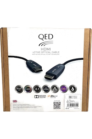 QED QE-6186 Performance Optical HDMI LSZH 40 m