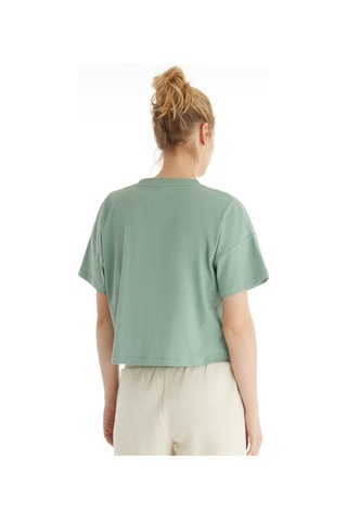 Blackspade Kadın T-shirt 60552 - Yeşil Yeşil