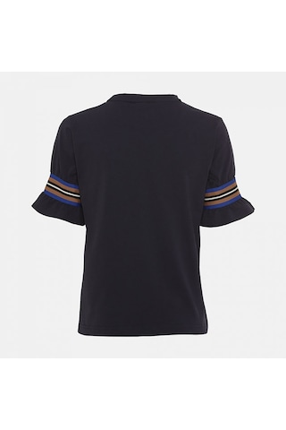 Lacivert Fila Kadın T-shirt Puffed Tw411140 Lacivert