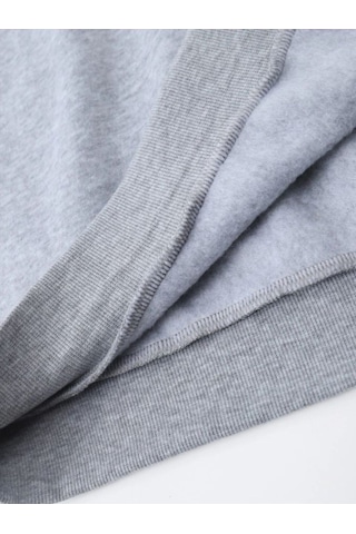 Altamira Unisex Paris Baskılı Kapşonlu Oversize Sweatshirt 001