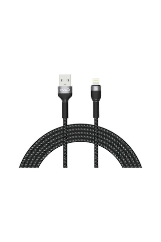 Shira Serisi Lightning Usb Kablo 3 Metre-Siyah