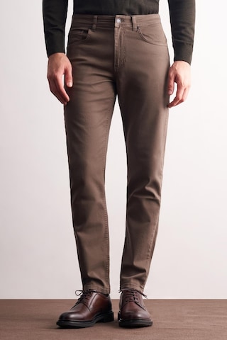 Kahverengi 5 Cep Casual Slim Fit Pamuklu 5 Cep Pantolon 1003255318 Kahverengi