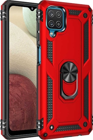 Samsung Galaxy Uyumlu M12 Kilif Zirhli Miknatisli Standli Tank Kapak 550067198