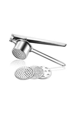 Paslanmaz Çelik Patates Sıkacağı Manuel Patates Ezici Meyve