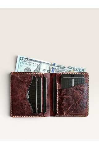 Kalkan Deri Babil İtalyan Taba Deri Cüzdan Horse Leather