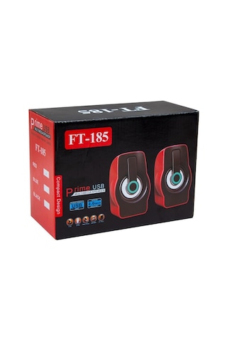 Magicvoice Mv-4941 Usb Hoparlör Rgb Işıklı Siyah/mavi-siyah/kırmızı 2 3 Watt - 4 Ohm