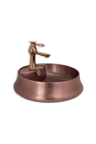 Lena - Tezgah Üstü Porselen Lavabo Rose Outlet - E-4045-1- Diğer