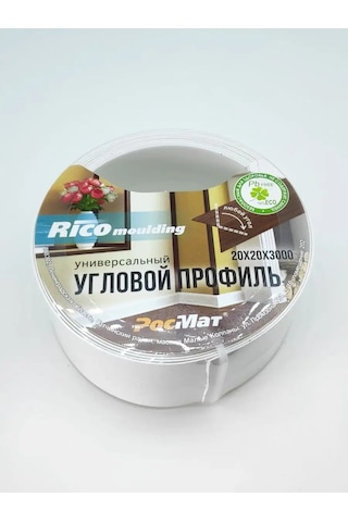 Domostroj Plastik Dekoratif Köşe, 3 M 100079157 Beyaz