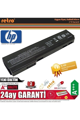 HP EliteBook Uyumlu 8460P 8460W 8470P Notebook Bataryası - Pili