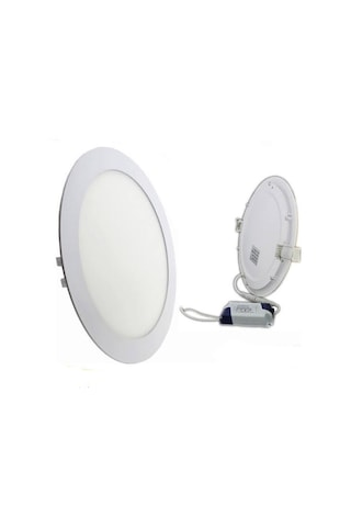 12 Watt Led Slim Panel Spot - 6500K - Beyaz Işık -20 Adet