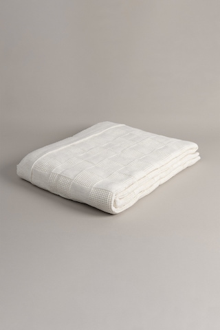 Plaid Krem Çift Kişilik Battaniye 200x220 15000 Krem