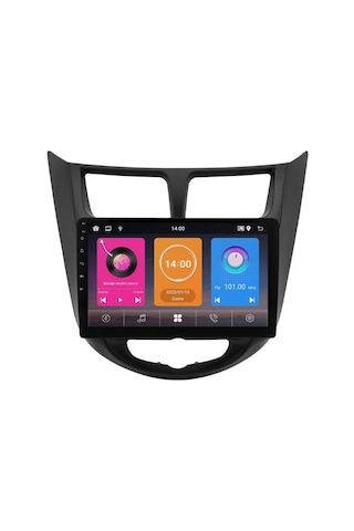 Hyundai Accent Blue Android Multimedya Sistemi 2011-2017 Clarion 4/64