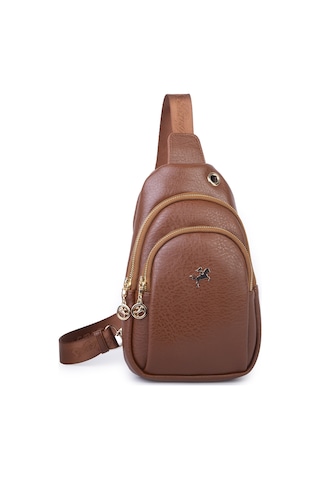Nas Bag Kadın Crossbody Bag Bel Ve Body Bag Taba Victoria
