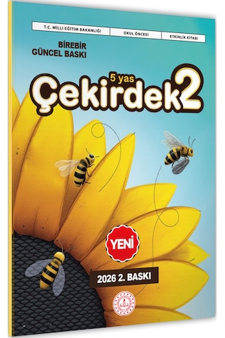 5 Yaş Okul Öncesi MEB Etkinlik Kitabı Çekirdek 4’lü Eğlenceli ve Öğretici Aktiviteler BASKI ÜCRETİ