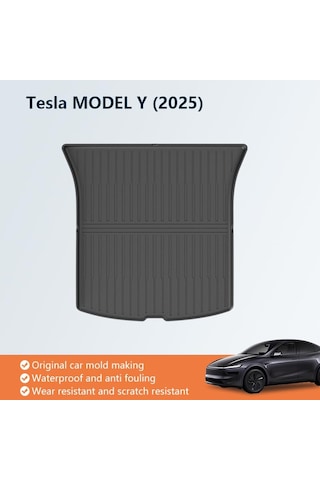 Li Parts Tesla Model Y Juniper Ve Standart Uyumlu Premium Saf Tpe Kokusuz Bagaj Havuzu Paspası 1 Parça