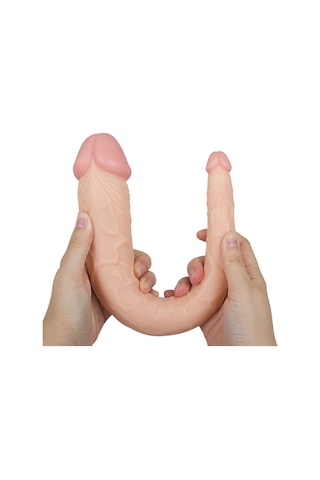 Zaga Oyun 36 Cm Çift Taraflı Lezbiyen Dildo