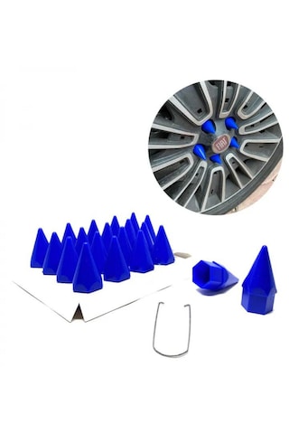 Sivri Mermi Bijon Kapağı Sökme Aparatlı Mavi 17 Mm