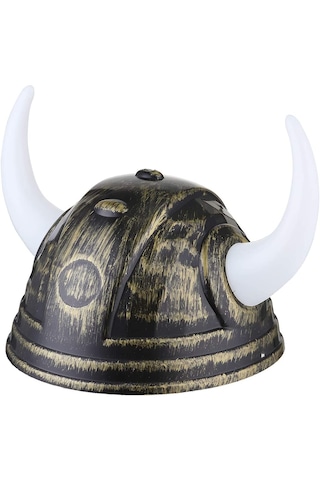 Viking Başlığı Asteriks Başlığı Altın Renk 5668