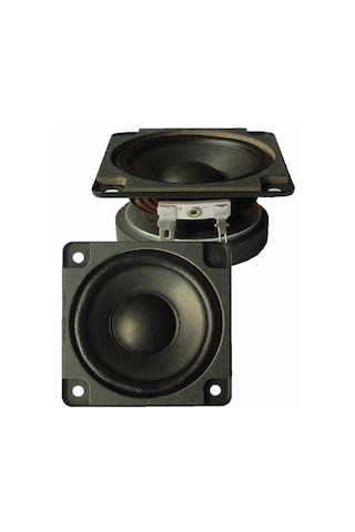 Homyl Dvd Media Player Için Orta Kademe Hoparlör 2,75 Inç Kare