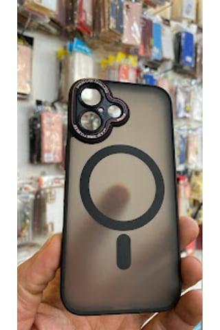 Apple iPhone Uyumlu 16 Kamera Korumalı Mat Magsafe Wireless Şarj Destekli Renkli 45646