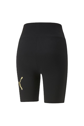 Puma Essential+ Metallic 7 Siyah Kadın Kısa Tayt 586895 01 Siyah