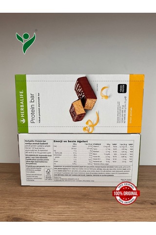 Herbalife Protein Bar Limon Aromalı Ve Protein Bar Vanilya Aromalı Bademli 2'li Set