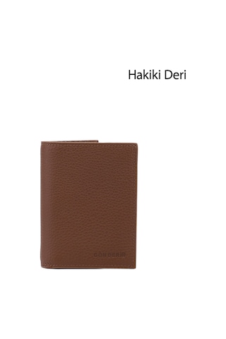 Gönderir Gönderi R Erkek Taba Floter Hakiki Deri Dikey Cüzdan Ddmx76006851