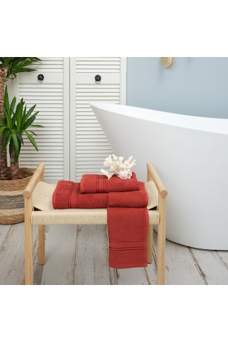 Karaca Home Daily Soft Kırmızı %100 Pamuk Havlu 30x50 Cm 200.20.01.0216