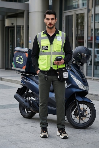 Buratti Erkek Pantolon 693710s3 Siyah Füme Haki