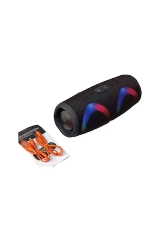 Charge5 Bluetooth Speaker Şarjlı Taşınabilir Kablosuz Hoparlör Sd Kart Usb Aux Fm Radyo
